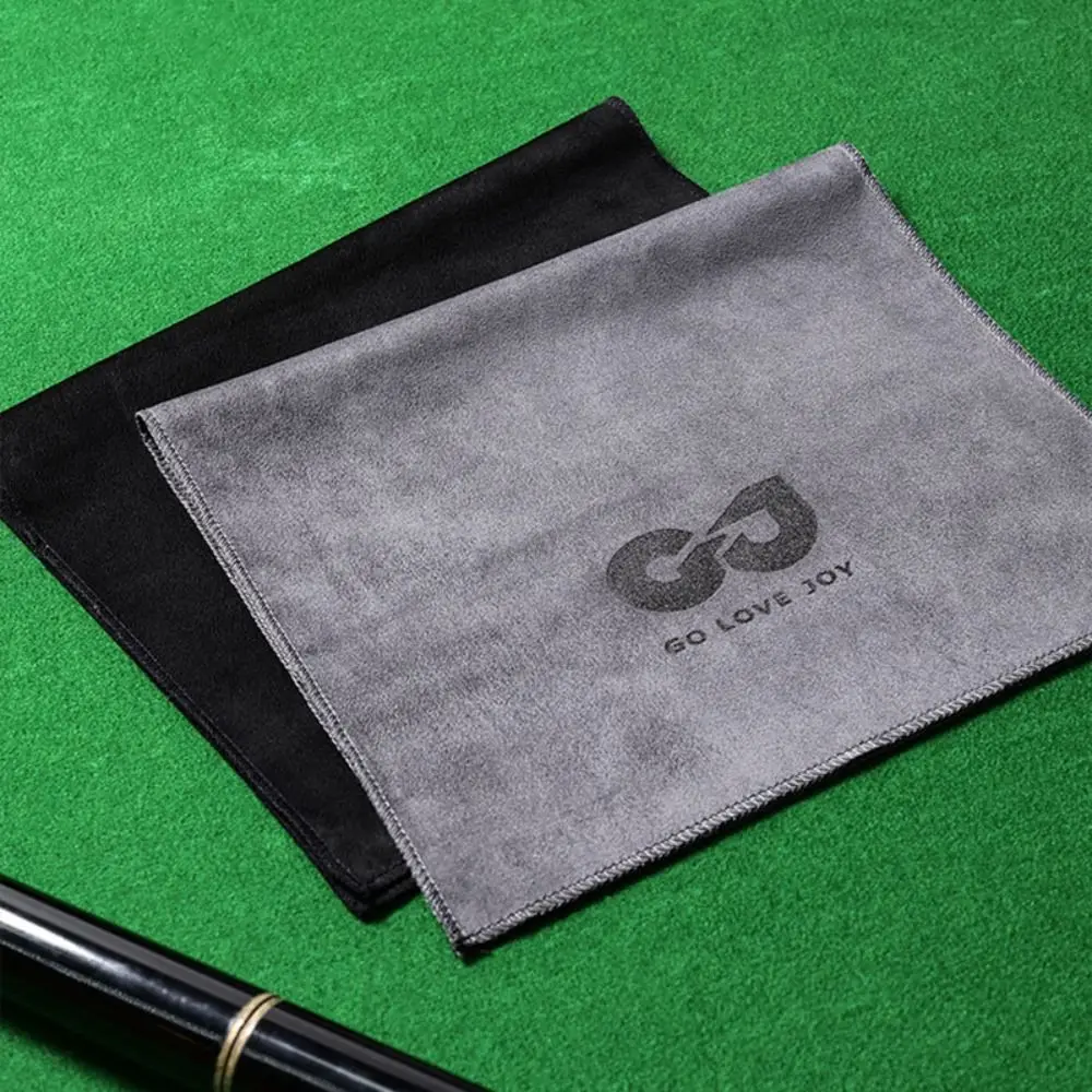 Multi-Function Soft Pool Cue Cleaning Towel Rod Wiping Microfiber Cleaning Cloth Billiard Accessories Washable Snooker Towel