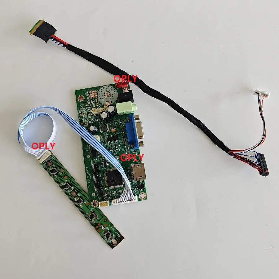 

Комплект для HX121WX1 HV121WX6, HDMI-совместимая плата контроллера VGA 1280X800, светодиодная панель, дисплей монитора 12,1 дюйма, сделай сам