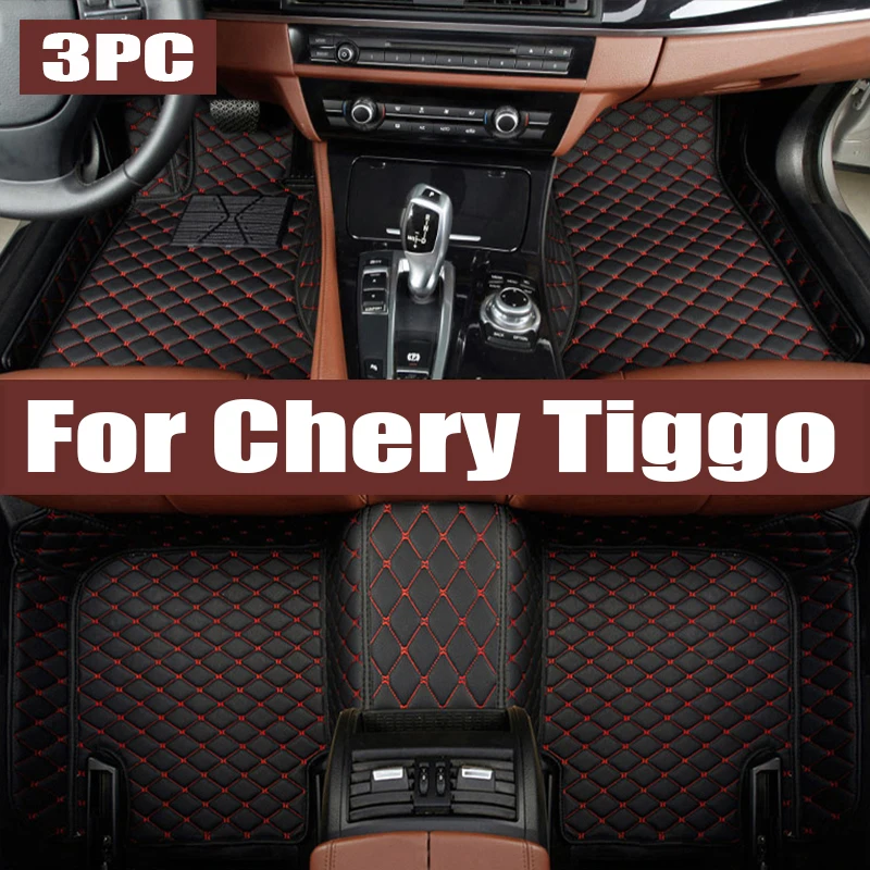 

TPE Custom Car Floor Mats For Chery Tiggo 5X Plus 2017 2018 2019 2020 2021 2022 2023 Waterproof Carpet Auto Interior trunk mat