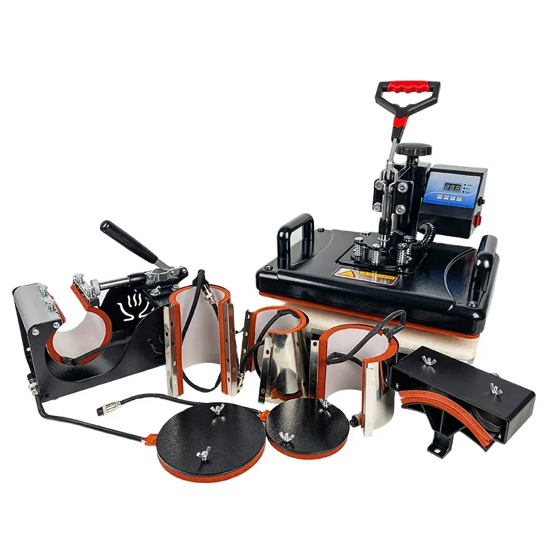 For 15 in 1 Heat Press Machine Sublimation Machine Tshirt Heat Press Transfer Machine