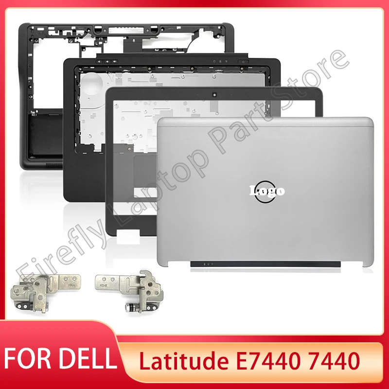 

New For DELL Latitude E7440 7440 Laptop LCD Back Cover Front Bezel Palmrest Bottom Base Top Cover Hinges 0HV9NN C98T7 0C98T7