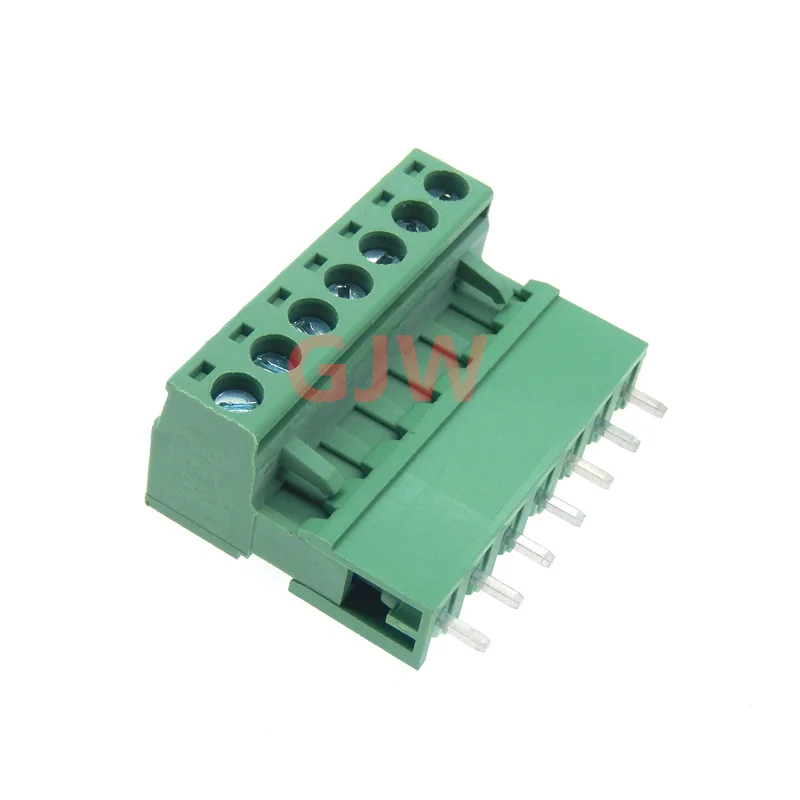 10 Pairs Pitch 5.08mm Terminal Block Connector KF2EDG 5.08 7 Pin PCB Screw Connector Block Socket PCB Screw