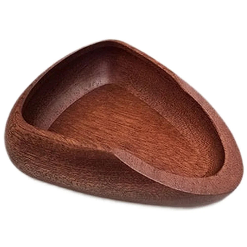 Natural Wood Coffee Measuring Tray for Espresso Beans Tea Spices - 10x7.8cm Compact Design Beech Sapele Walnut