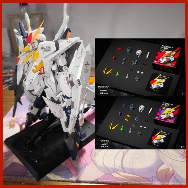 Hot Xi Rx-105 Head Carving 1/144 Tornado Hobby Studio 1/72 Sky Defender Kit de Modelo para Ensamblar, Accesorio de Cabeza de Mecha GK
