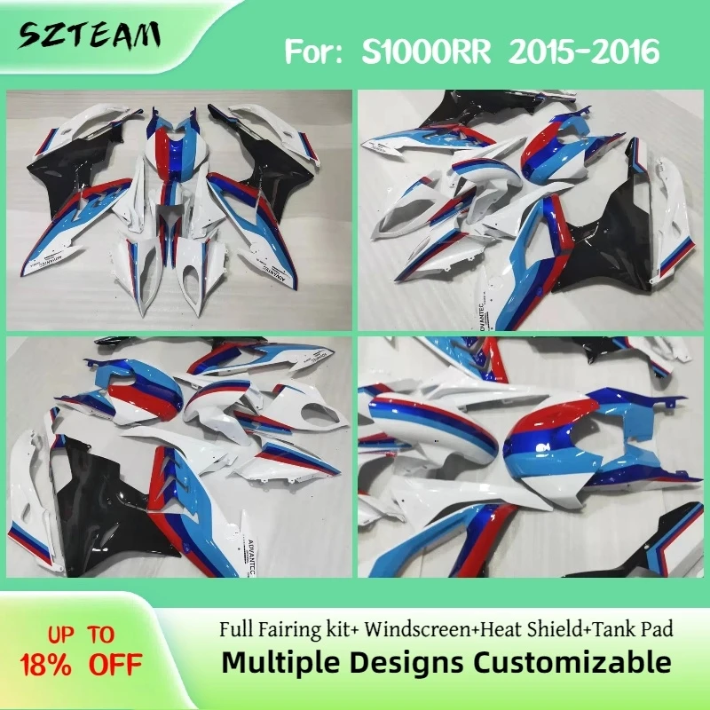 

ABS Fairing Kit for BMW S1000RR 2015 2016 Injection Molded OEM Style Motorcycle Fairings S1000 RR 15 16 PRO-2