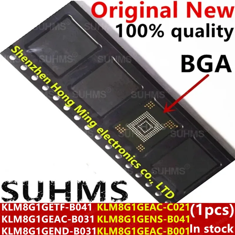 (1 sztuka) 100% nowy KLM8G1GEND-B031 KLM8G1GETF-B041 KLM8G1GEAC-B031 KLM8G1GEAC-C021 KLM8G1GENS-B041 KLM8G1GEAC-B001 BGA