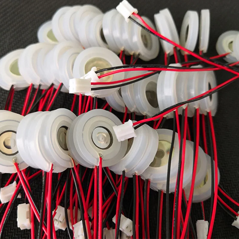 4 Buah 16Mm 1.5-3W DIY Pelembap Transduser Pembuat Kabut Pengabut Pelat Film Aksesori Ultrasonik Pelembap Paking Karet