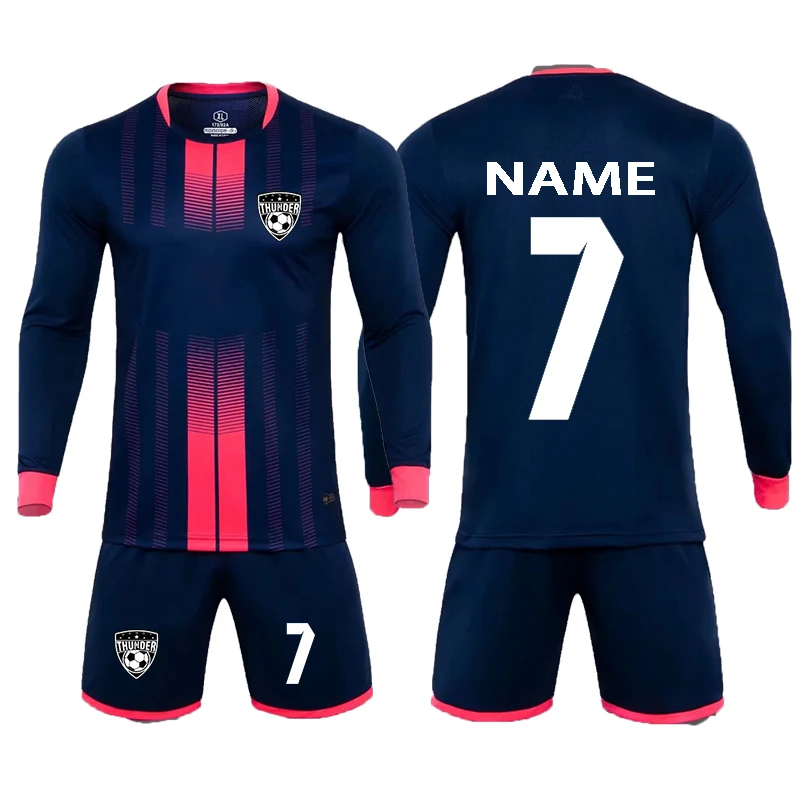 2022 New arrival Men Children football jerseys Costumes Football Kits Men kids Sports suits camiseta futbol Uniforms Soccer sets