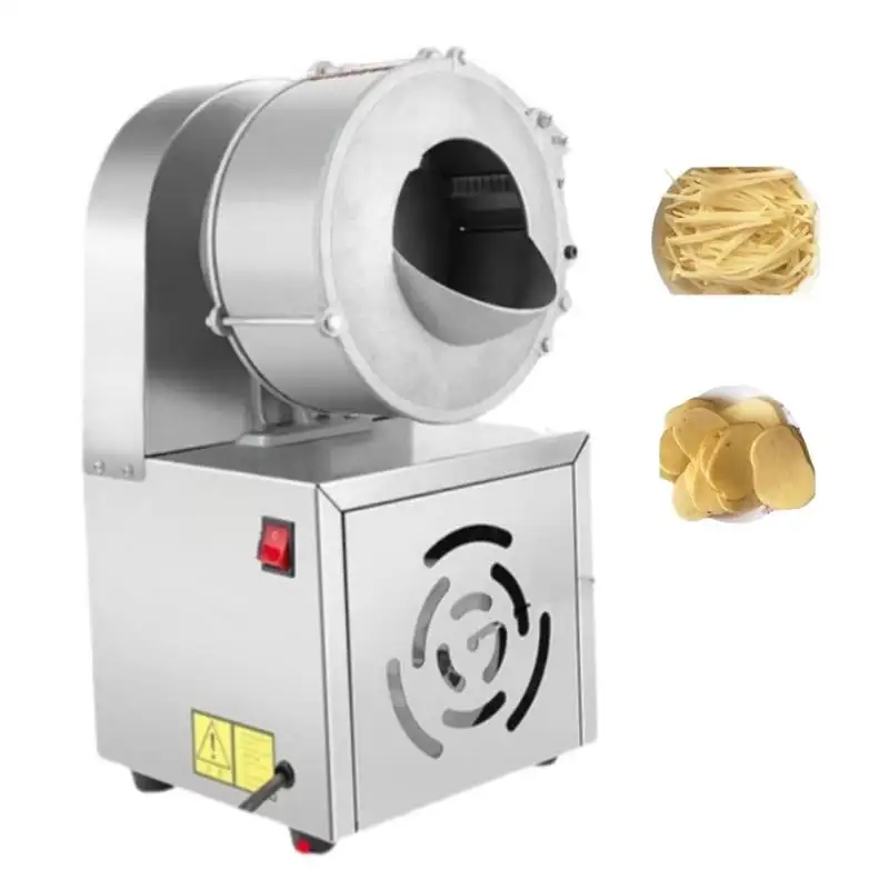 Bestselling Small Multifunctional Commercial Vegetable Cutter, Sweet Potato Chip Slicer Shredder for Home Kitchen