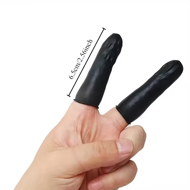 200/400 قطعة المتاح الأسود إصبع المهد الجمال خاص حماية الإصبع سرير الاصبع العمل تنظيف المطبخ غسل الصحون العرض