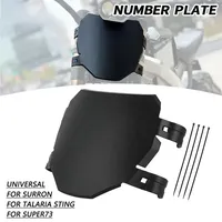 Number Plate For Surron S X Motorcycle Accessories Front License Registration Plate For Stark Varg Talaria Sting Electric E-Bike