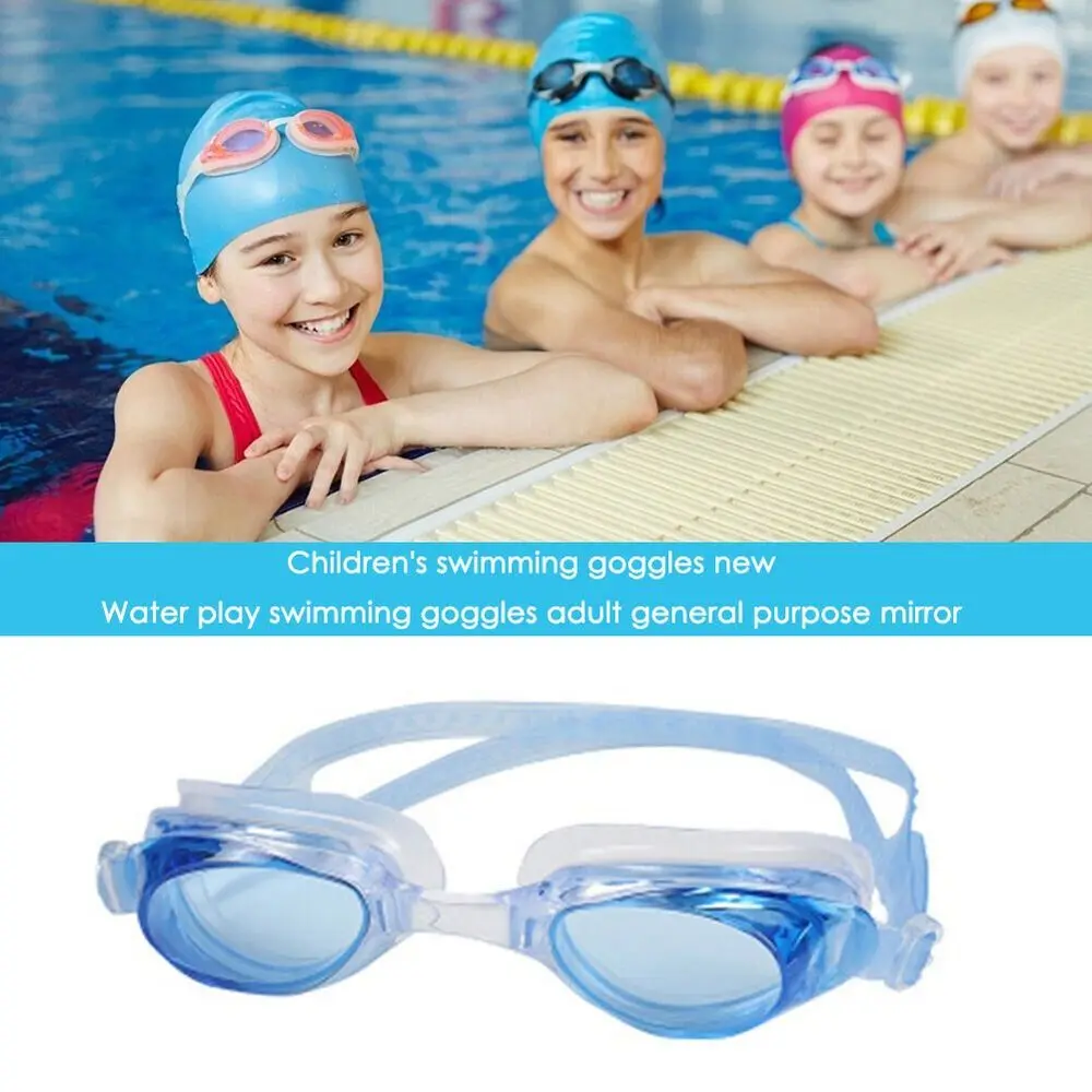 Adjustable Adult Kids HD Anti UV Diving Googles With Earplugs Swimming Goggles With Storage Bag
