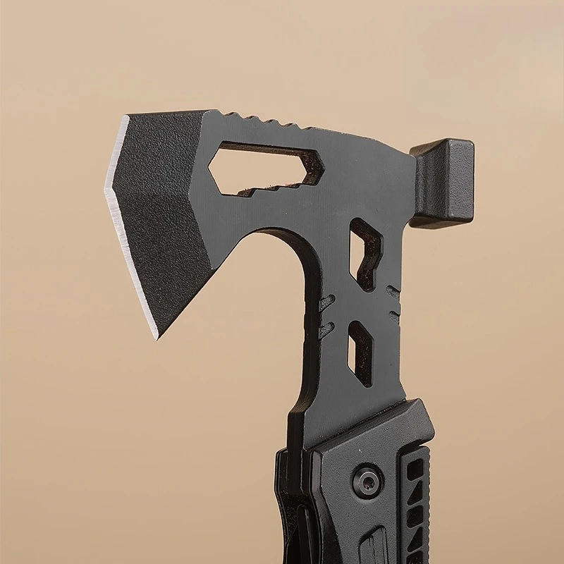 Outdoor Multifunctional Tool Combination Axe Hammer Folding Portable Portable Survival Hammer Head Survival Wrench EDC Knife view 5