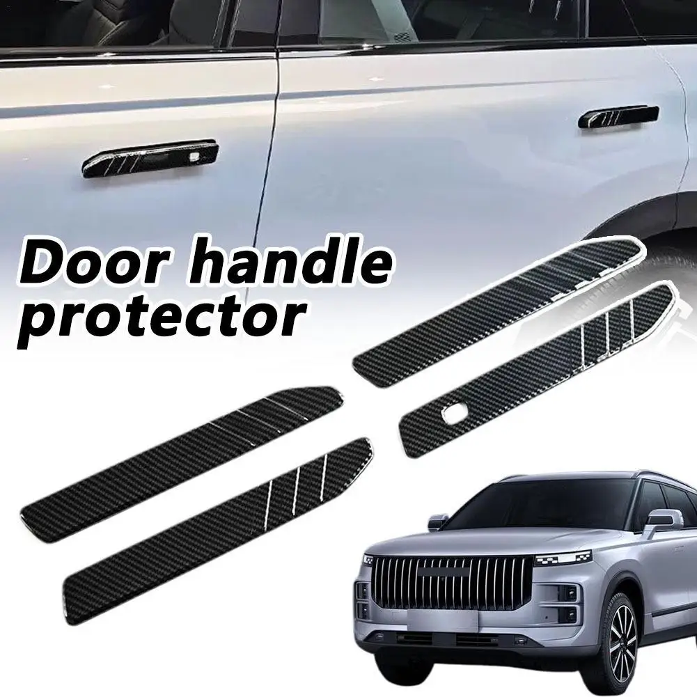 

For Chery Tiggo 06/JAECOO J7 Door Handle Cover - Scratch Proof ABS Protection Film Accessories Door Handle Protector
