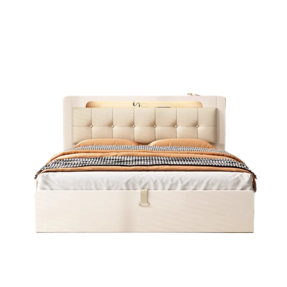er-Modern Decoration Storage Bed Teenage Girls Double Single Queen Size Stylish Home Furniture Perfect Bedroom Cama Casal Decor-