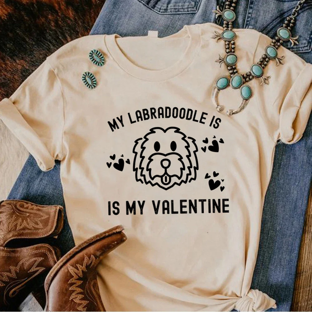 

Labradoodle t shirt women summer anime streetwear t-shirts girl harajuku manga clothes