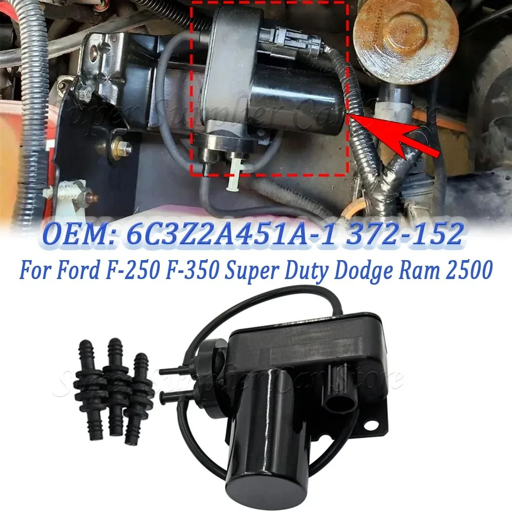 

Bomba de Vacío Eléctrica para Automóvil, Sin Soporte, para Ford F-250 F-350 Super Duty Dodge Ram 2500, 6C3Z-2A451-A 6C3Z2A451A 9