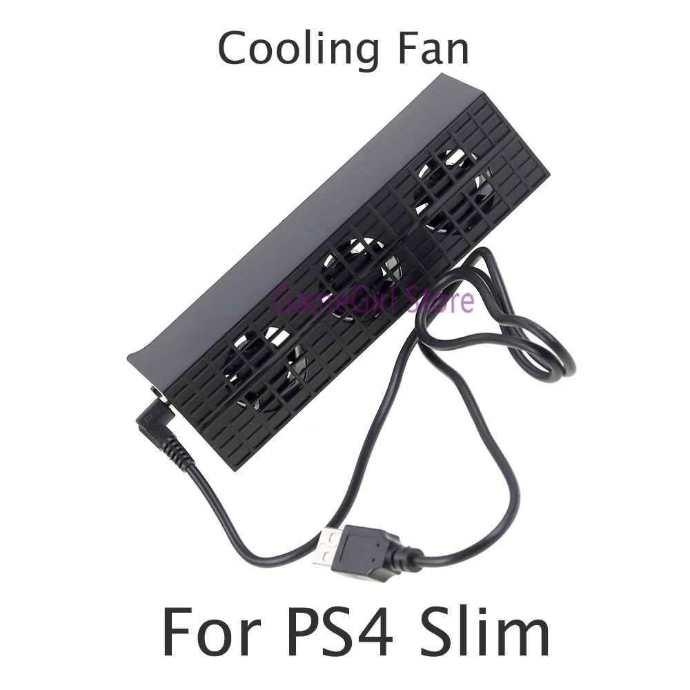 

10pcs Super Turbo Temperature Controlled Cooling Fan for Playstation 4 PS4 Slim Pro Game Console Replacement