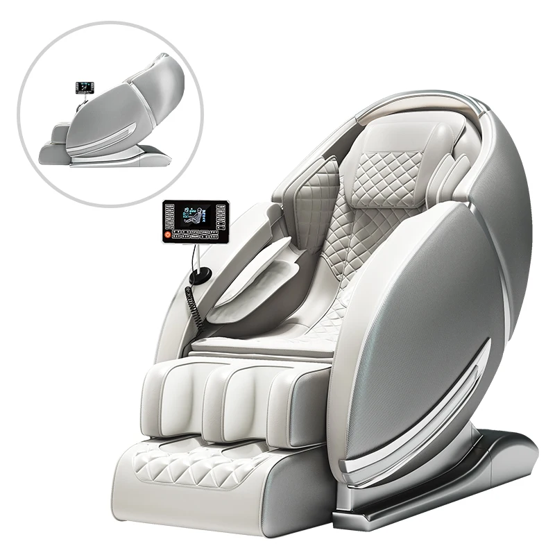 Cadeira Elétrica Massagem Gravidade Zero, 4D SL Track, Shiatsu cadeiras traseiras, cadeiras de massagem luxo