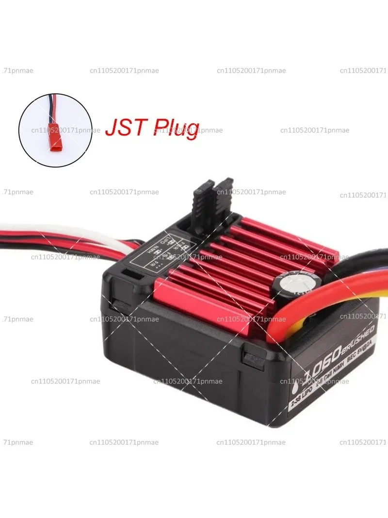 Brushed 60A Electronic Speed Controller ESC with Switch Mode BEC for 1:10 RC Car