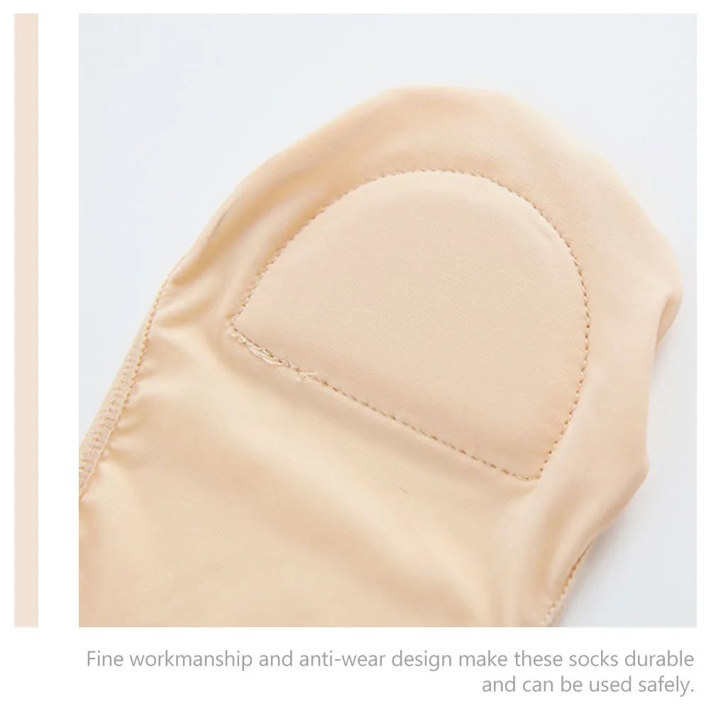 

6Pairs Invisible Half Socks for Women High Heel Breathable Anti-Slip Forefoot Sling Comfortable Lightweight Washable