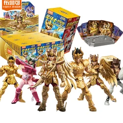 BLOKEES Original Saint Seiya Aiolos Shura Sagittarius Seiya Gold GALAXY VERSION Toy Assembled Action Figure Anime Christmas Gift