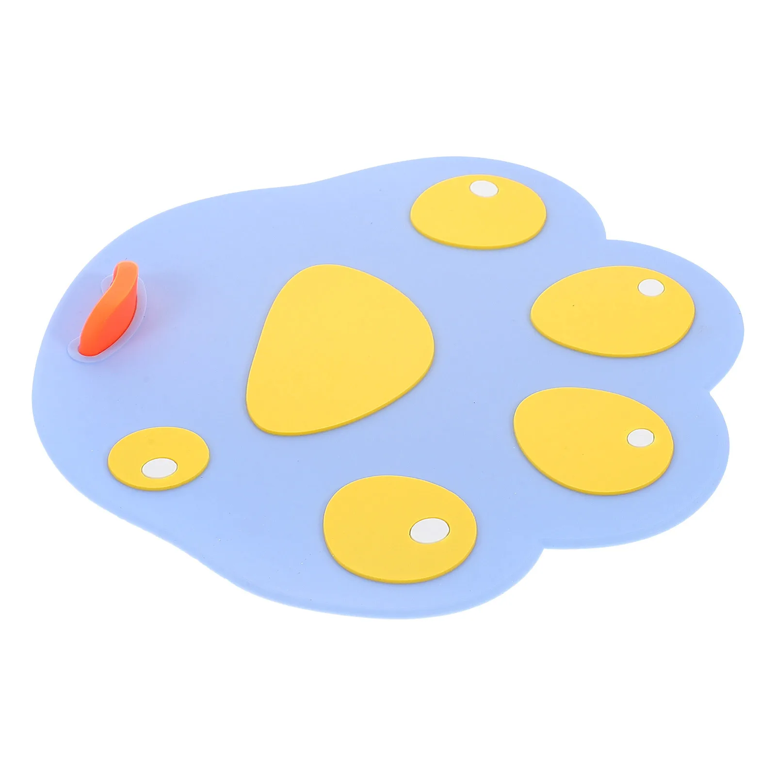 

Anti-Odor Drain Cover Silicone Cat-Shaped Clog Preventer with Easy Clean Handle for Bathroom Shower Tub and Kitchen Sink Drains