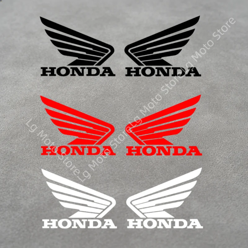 Calcomanías 3D para Motocicleta Honda, Logotipo de Tanque de Combustible, para HONDA CB CBR CBF CRF FORZA PCX XADV NC750X NAVI, Todas las Motos Honda