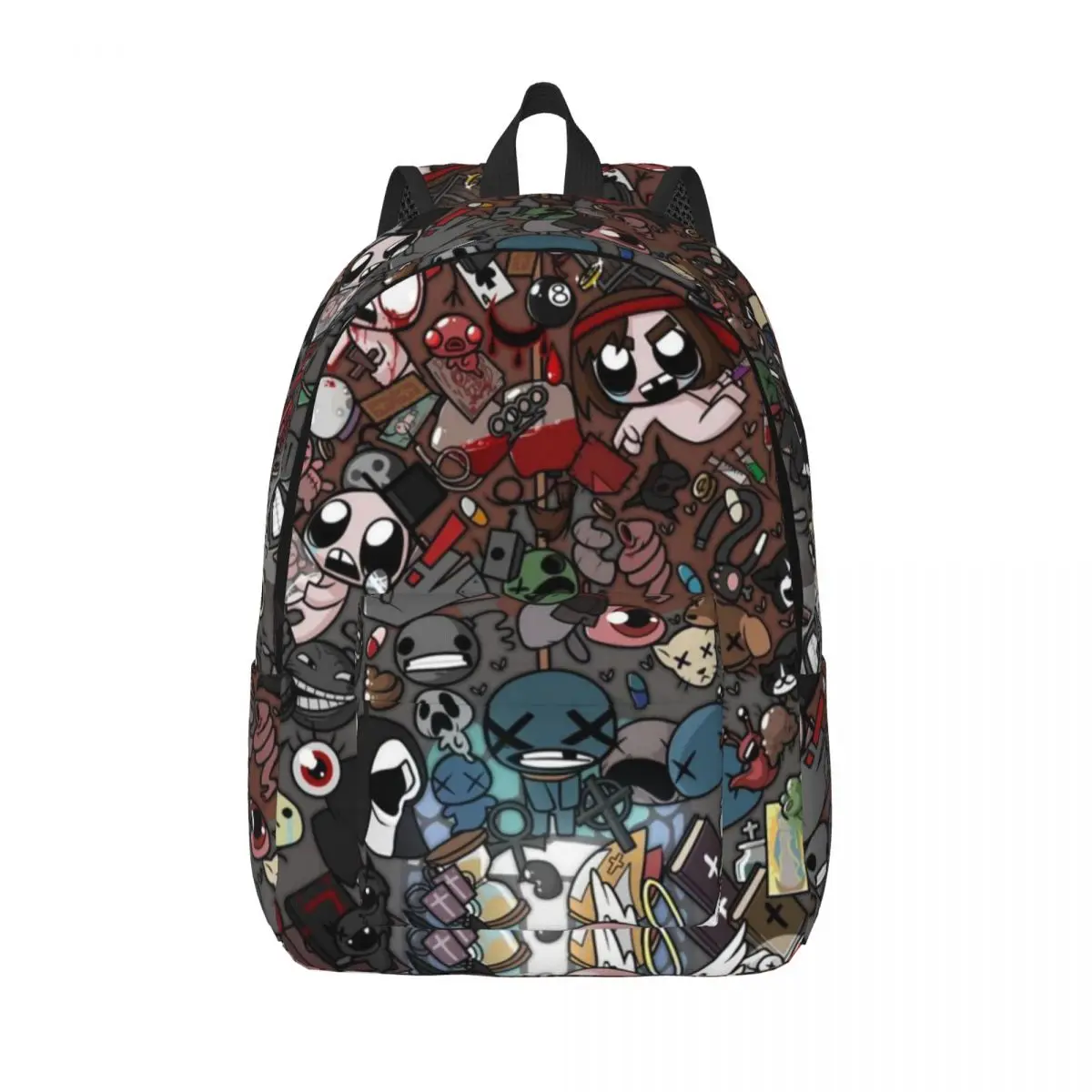 

The Binding Of Isaac Video Game Lover Backpack Sports Student Hiking Travel Daypack for Men Women Laptop Computer Shoulder Bag