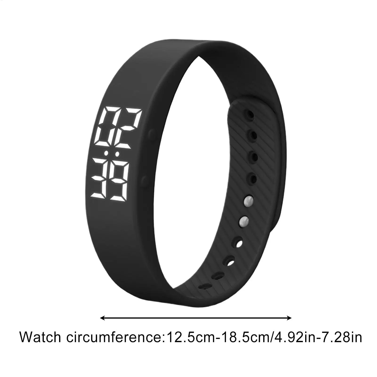 Rastreador de fitness pulseira inteligente rastreador de fitness pedômetro relógio monitor à prova dwaterproof água pedômetro para exercício corrida