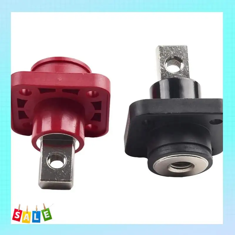 

A56X 2PCS Battery Terminal Connector Storage Battery Connector Adapter Uncapped 150A