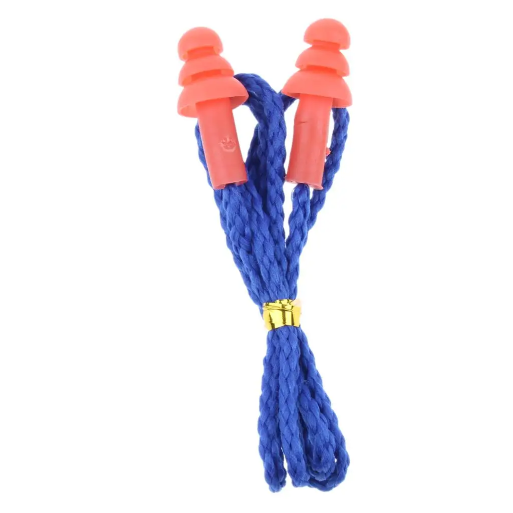 Ear Plug for Airplane Travel Silicone Soft Ear Plugs Noise Reduction Waterproof Reusable for Sleeping Study Work Loud Events