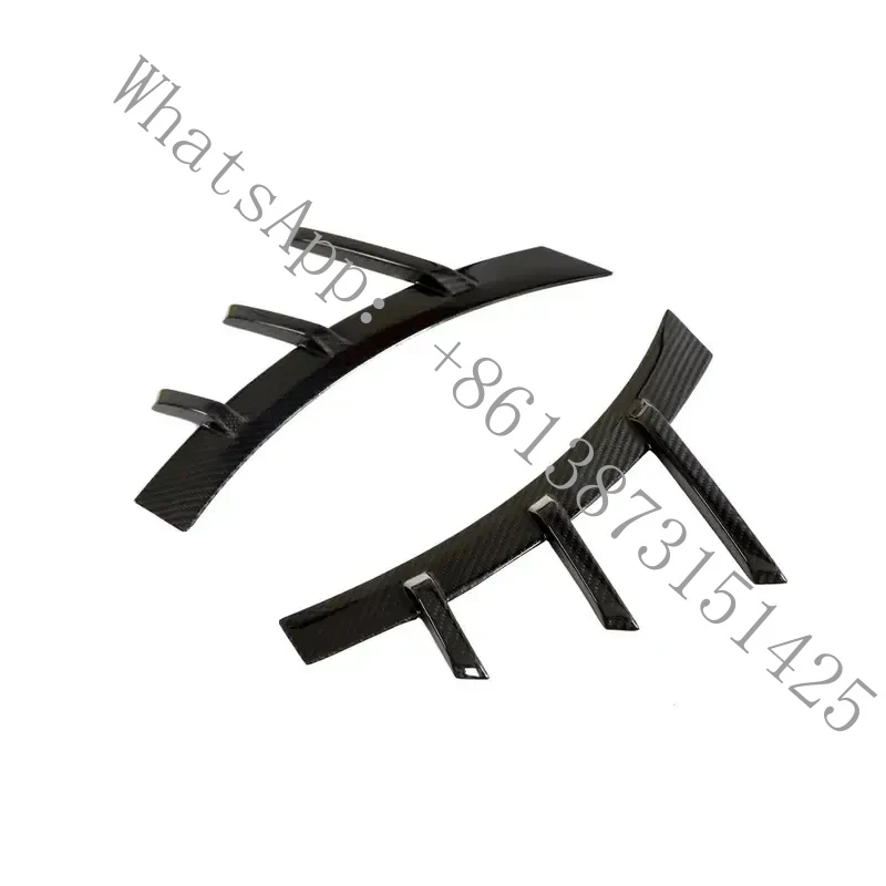 

Suitable Dry Carbon Fiber Car Front Wheel Eyebrow Arch Trim Lips Flares Protector G87 M2 2022-2023