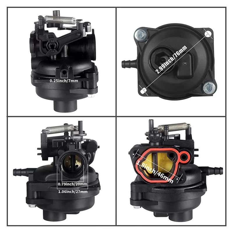 Carburetor 799584 799854 Black Fits For Lawn Mower Engine 550EX 725EXI 625EX 675EX 140Cc