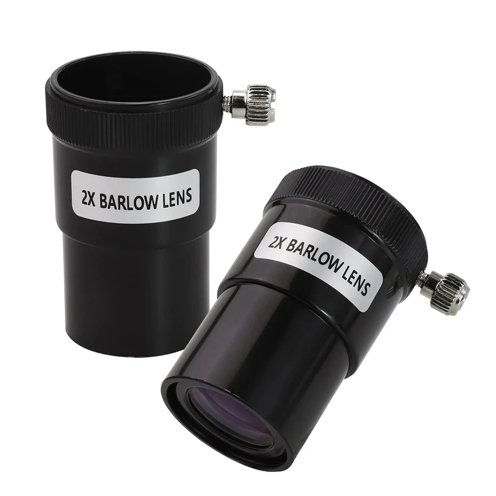 EYSDON 1.25'' 2X Barlow Lens Plastics Fully Multi-Coated Optical Magnification Extender