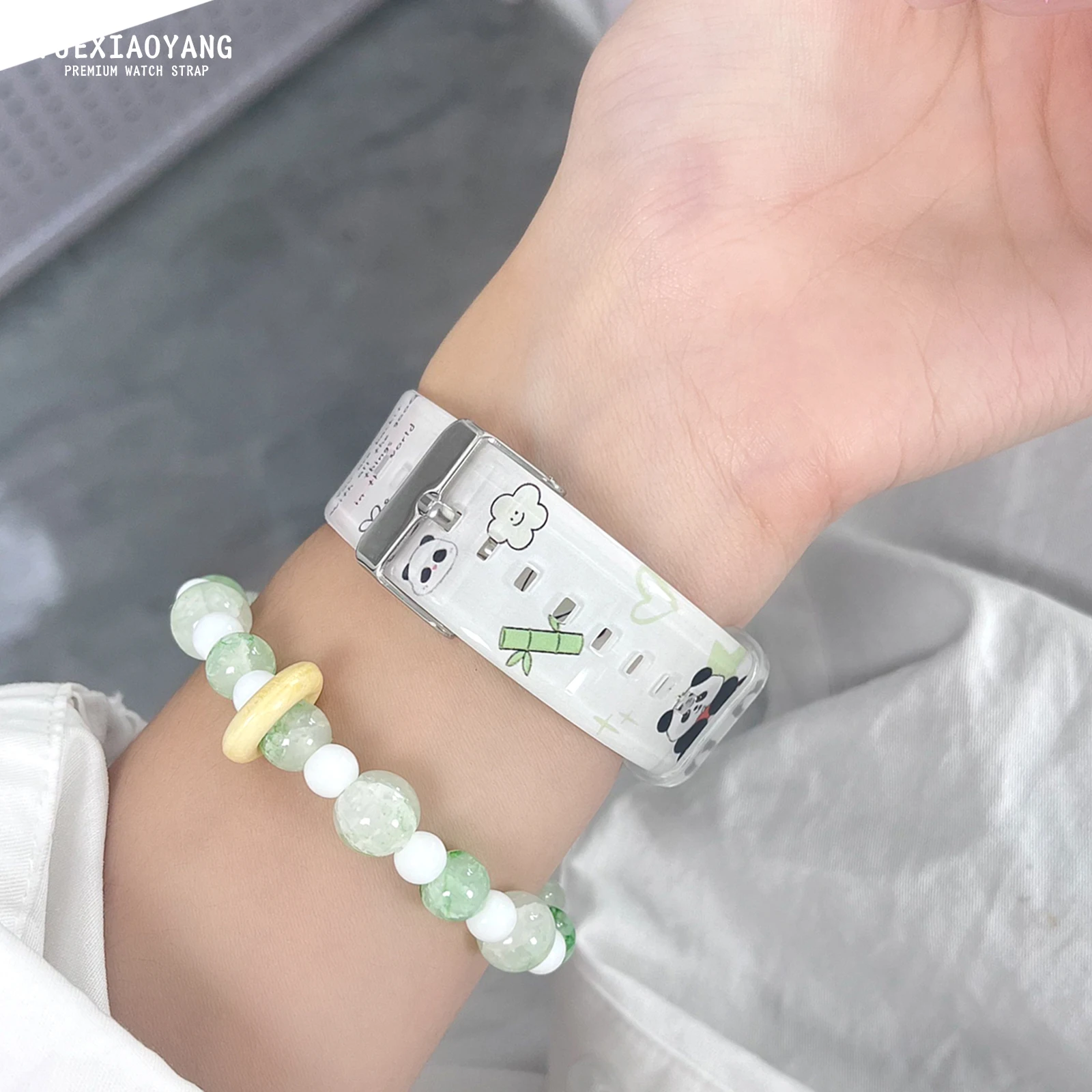 حزام ساعة شفاف جديد لساعة أبل 11 10 9 8 7 سوار قابل للاستبدال لساعة iWatch 42 مللي متر 41 مللي متر 40 مللي متر 38 مللي متر