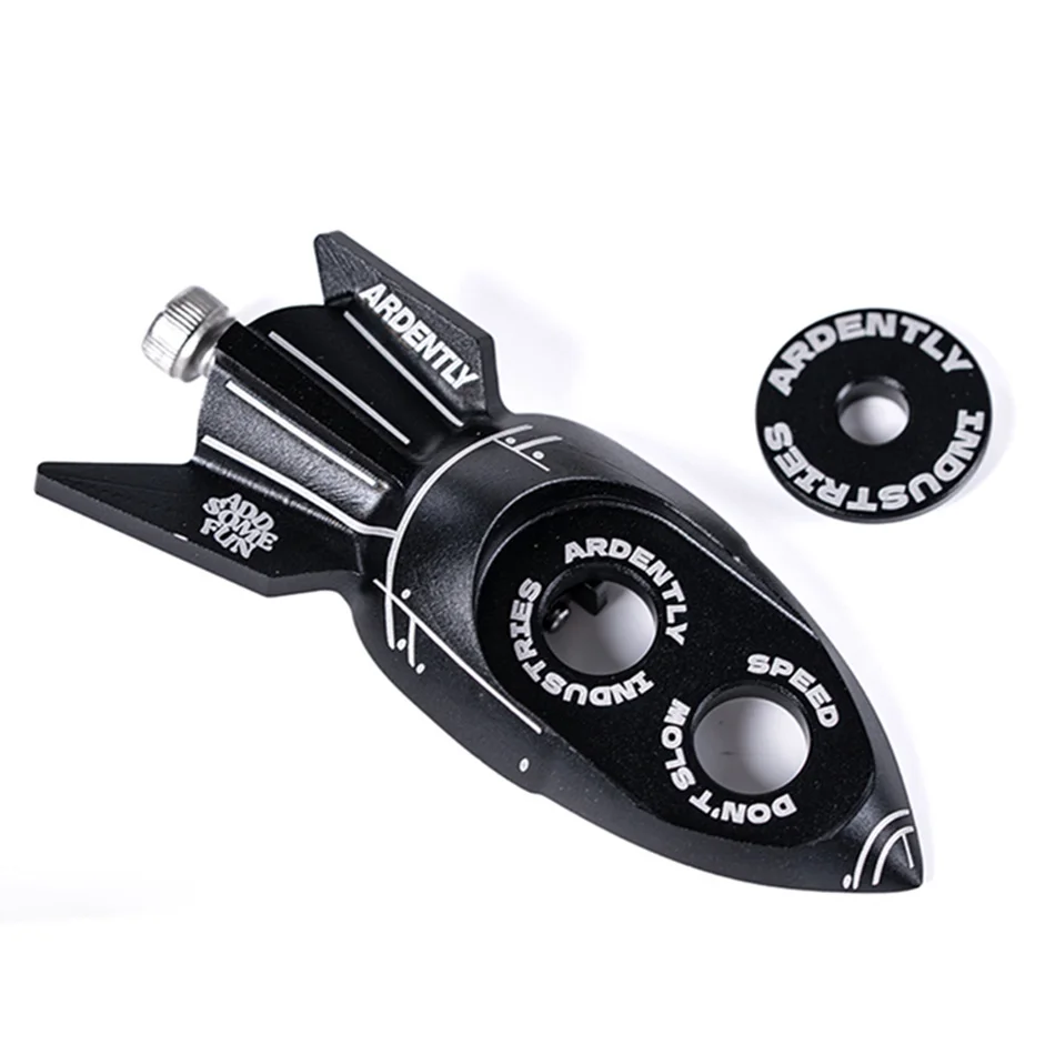 ARDENTLY Aluminum Alloy Bicycle Chain Tensioner Adjuster Fixed Gear Bike 2PCS CNC Chain Adjuster Pull Tight Screw Cycling Parts