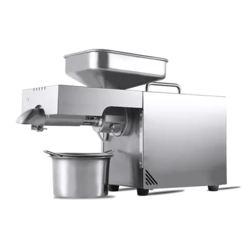 

Коммерческая машина для отжима масла из нержавеющей стали, пресс для горячего и холодного отжима масла, 220В 600Вт 50Гц