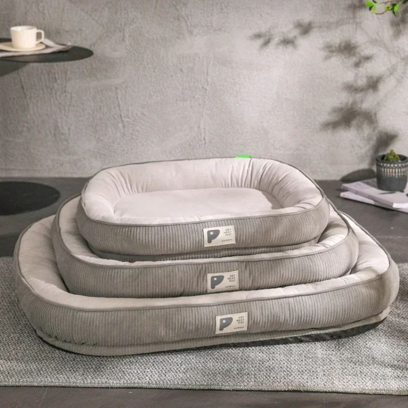 

Коврик для кровати для кошек, кровати для щенков, подушка для дивана для собак, квадратное теплое гнездо для домашних животных, питомник для маленьких и средних собак, аксессуары для спального матраса для котят