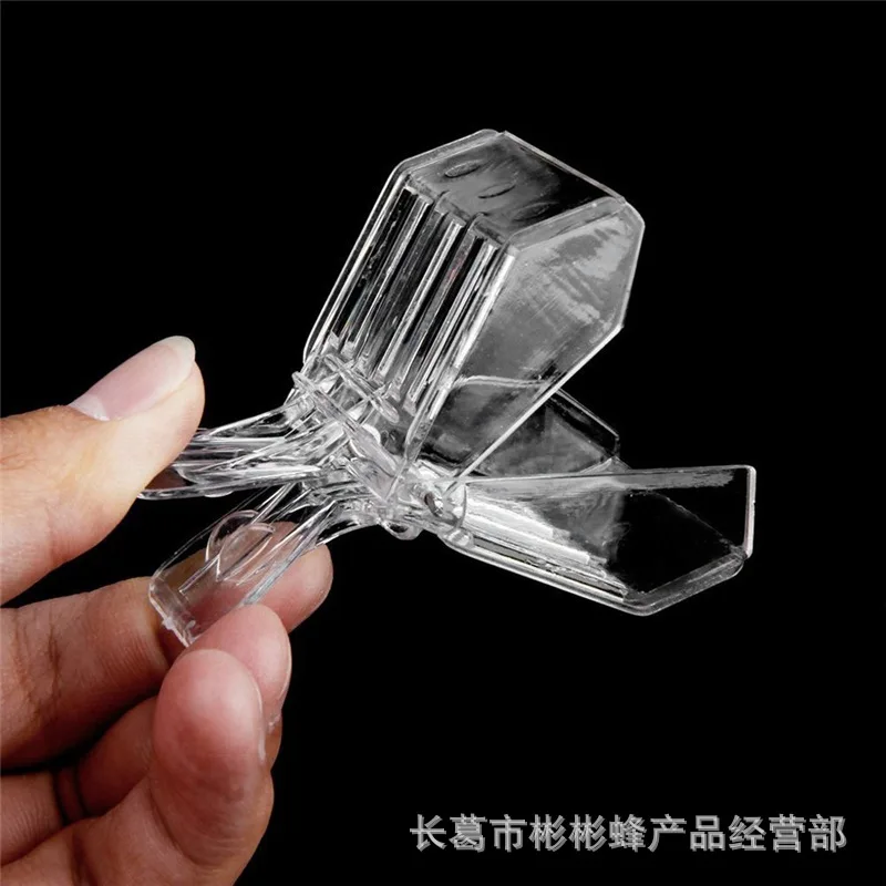 100PCS clip king cage material odorless/plastic king cage new product beekeeping tools