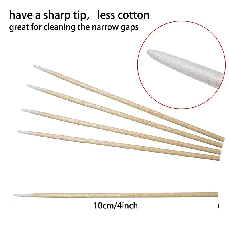 Cotton Swabs Clean Tools Use For iPhone Samsung Huawei Charging Port Headphone Hole Cleaning