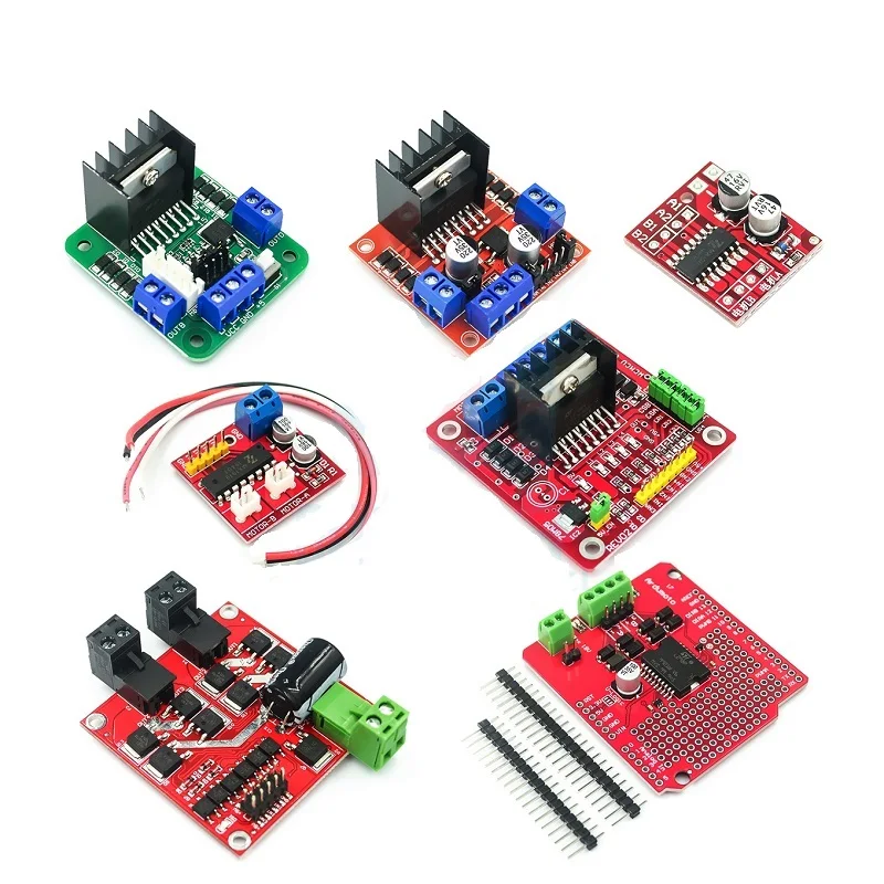 L298/L298N/L298P Motor Drive Board DC Motor Stepper Motor Driver Module For Arduino Robot Smart car DIY Parts