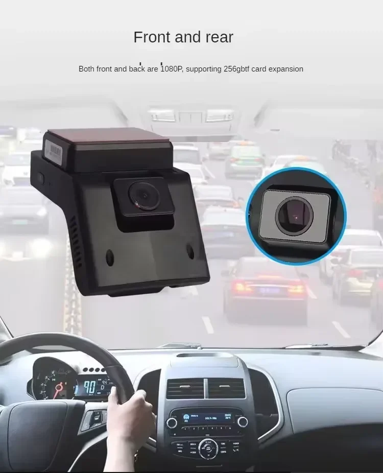 Multifunctional driving recorder front vehicle collision warning fatigue driving alarm cax video 4g gps tracker with camera