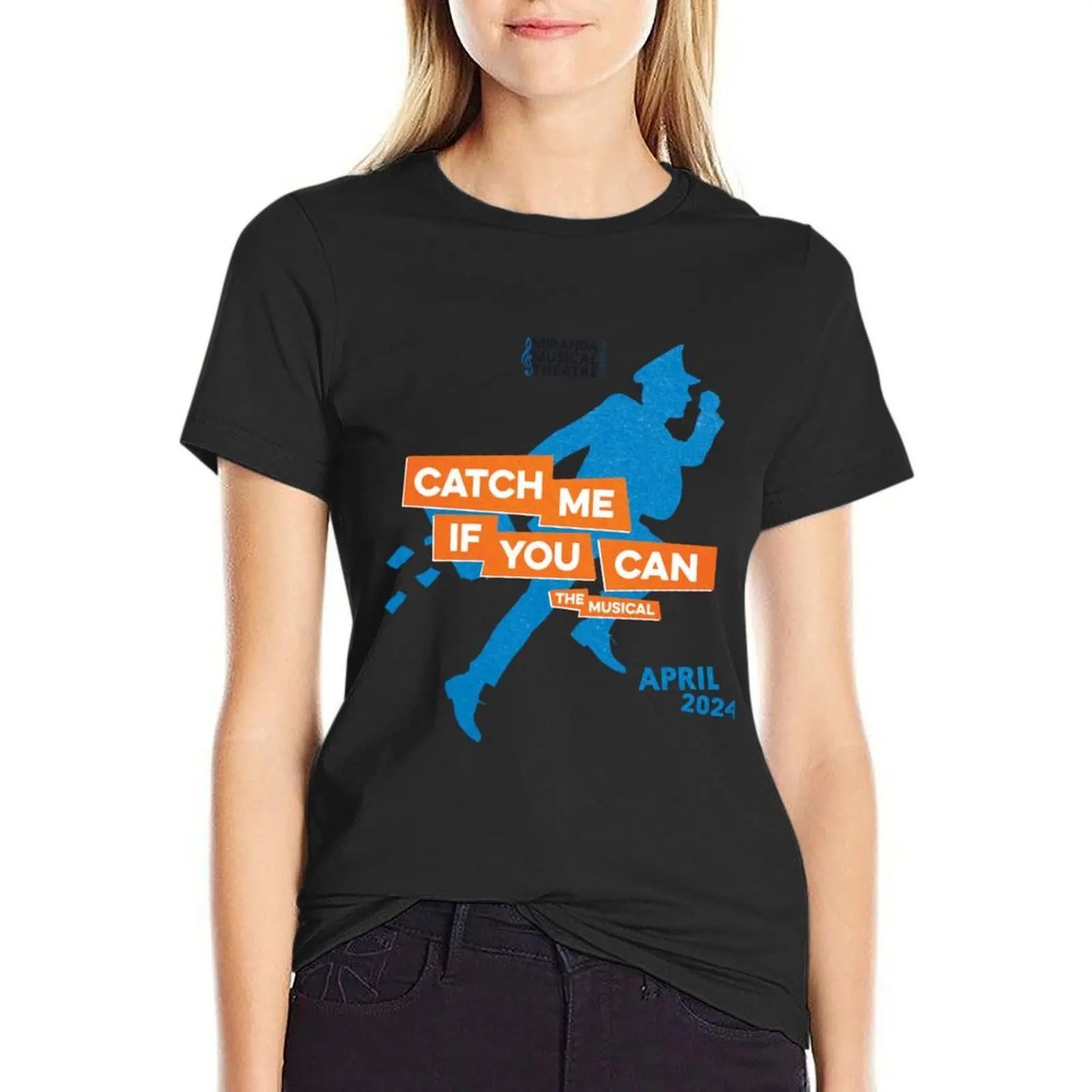 Catch Me If You Can (White background) T-Shirt sublime heavyweights plain t shirts for Women