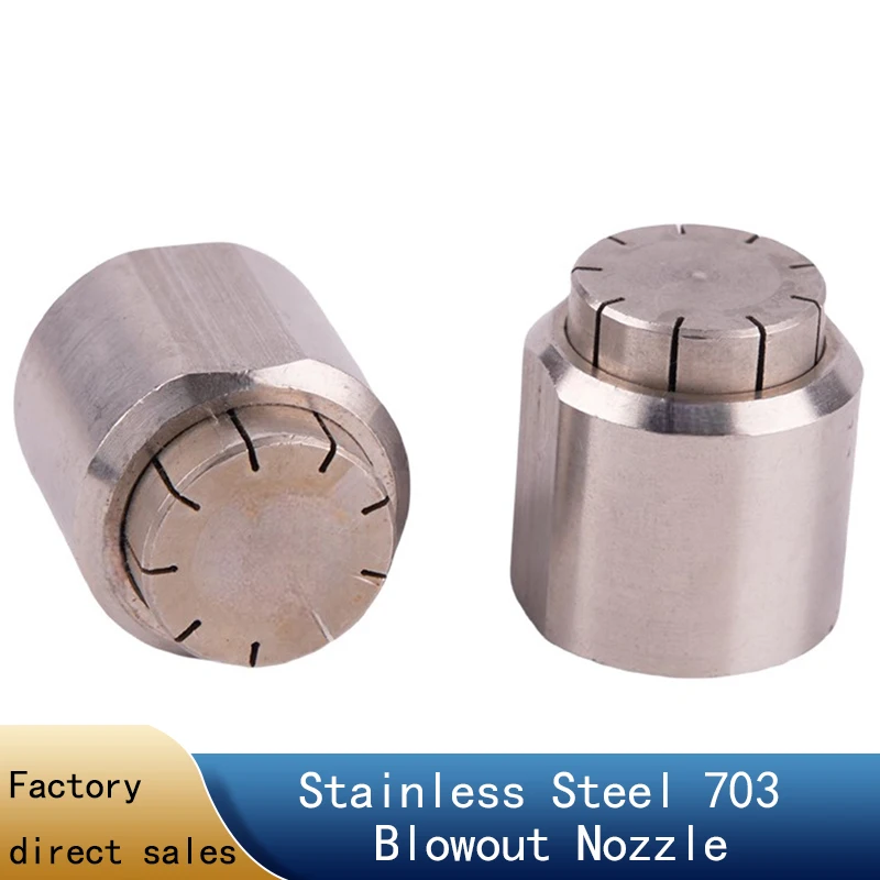 

Stainless steel 703/705 fan nozzles 9-slot 15-slot slit air nozzles high-pressure cleaning multi-slot nozzle