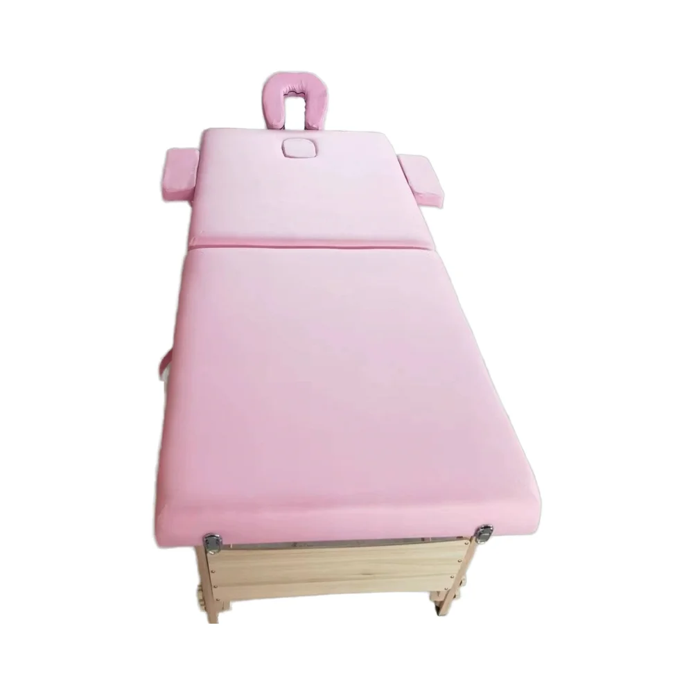 Manufacturer Direct sales High quality affordable portable adjustable height wooden massage bed