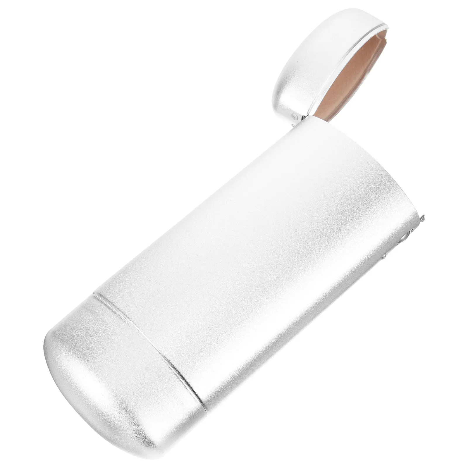 

Aluminum Glasses Case 310 Sand Silver Hardshell Eyeglasses Protective Lightweight Women Eyewear Accessories Compact Travel