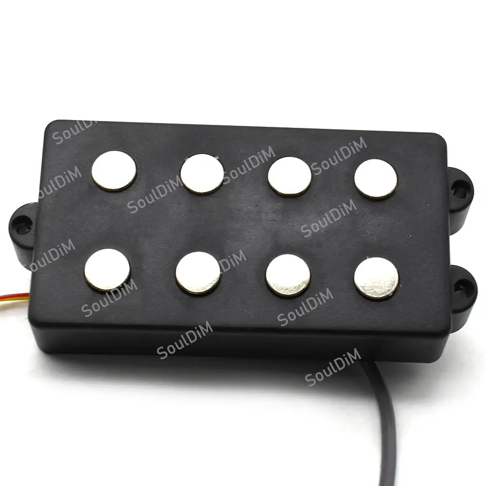 Open Bass Guitar Pickup 4 String Double Coil Humbucker Pickup Ceramic Magnet 54MM/57MM for Music Style Bass Guitar Accessories