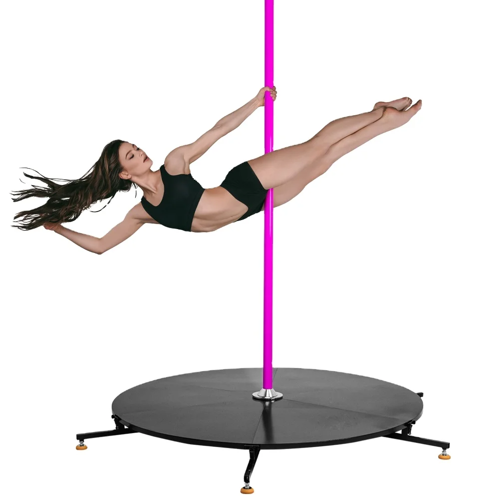 Pole Dance Stands Out Doors Portable Stripper Pole with Stage Outside for Sale