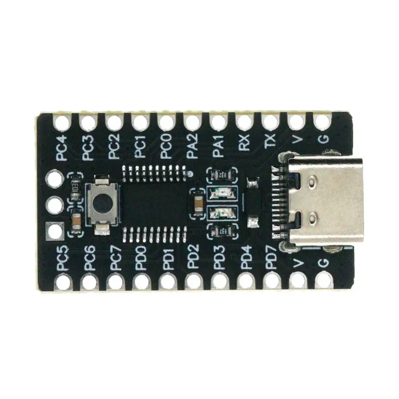 CH32V003 Development Board Minimum System Board Core Board RISC-V CH32V003F4P6 Microcontroller Module With Key TYPE-C Interface